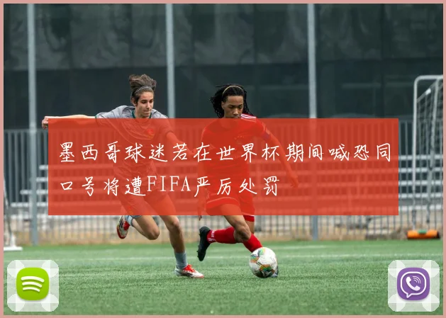 墨西哥球迷若在世界杯期间喊恐同口号将遭FIFA严厉处罚